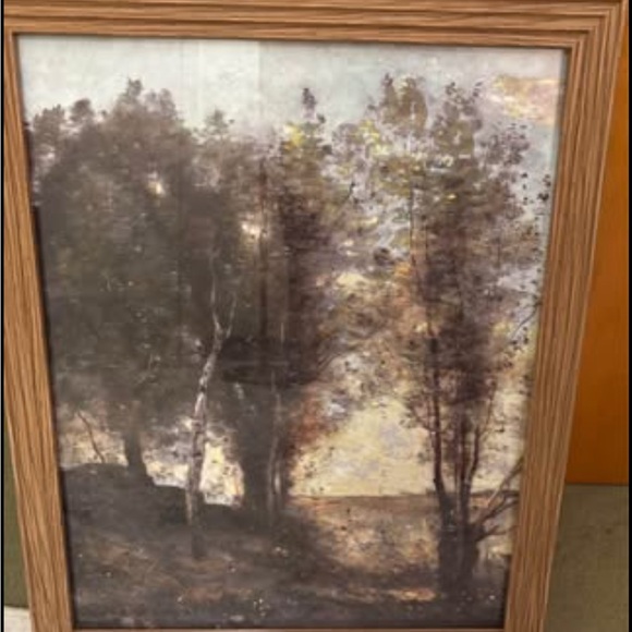 NEW Through the Trees Framed Wall Art Hearth & Hand with Magnolia - Picture 2 of 4